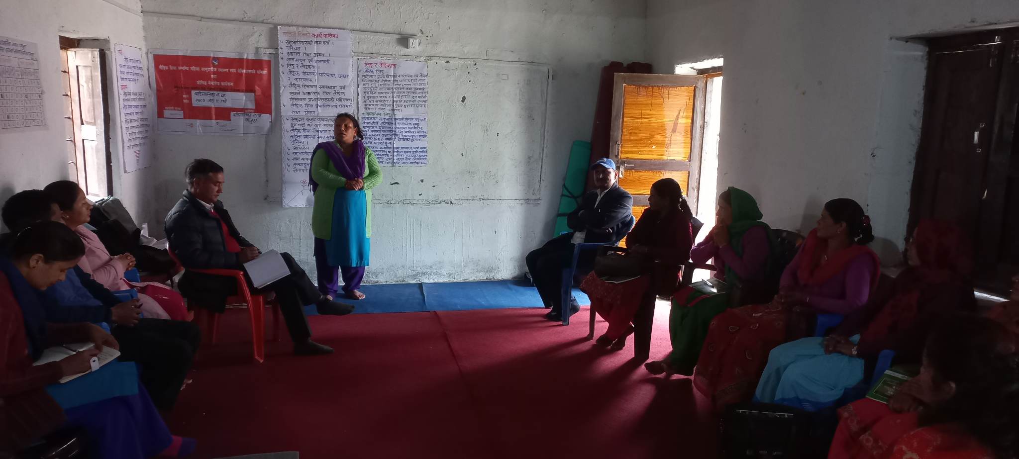 सामुदायिक मनोसामाजिक कार्यकर्ताहरुलाई समिक्षा तथा कोचिङ मेन्टोरिङ