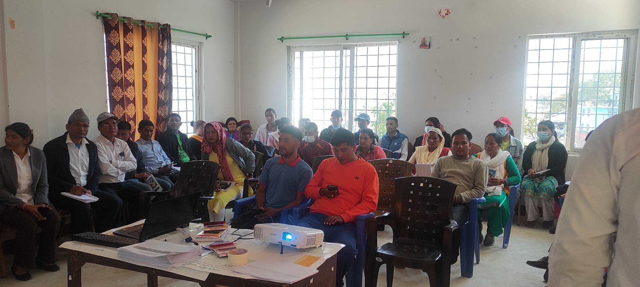 बाजुरामा दादुरा, रुवेला खोप अभियान संचालन हुदै