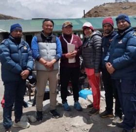 सगरमाथा क्षेत्रमा पहिलो पटक बजार अनुगमन