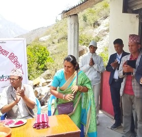 स्वामीकार्तिक खापर गाउपालिकामा खाद्य बिक्रि केन्द्र स्थापना