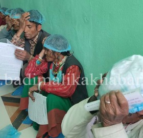 काेल्टी क्षेत्रमा सम्पन्न आँखा शिबरबाट १ सय ९० जनाकाे आँखाको ज्योति फर्कियो