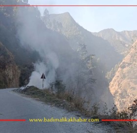 बडिमालिकामा ६ बर्ष देखी सडकको छेउमै डम्पीङ साइड