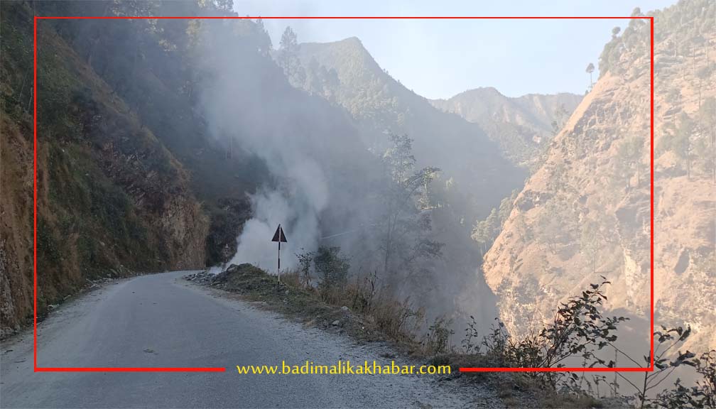 बडिमालिकामा ६ बर्ष देखी सडकको छेउमै डम्पीङ साइड