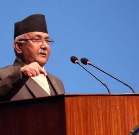 बाघ भोकै मर्छ, घाँस खाँदैन, म्याउँ गर्दैन : ओली