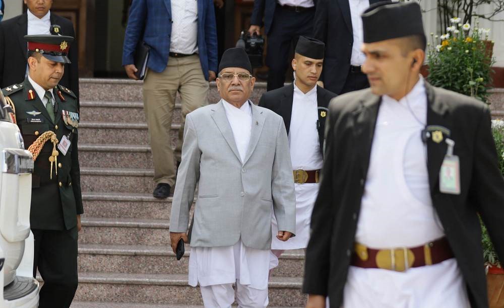 प्रधानमन्त्री प्रचण्डको भारत भ्रमण जेठ १७ देखि