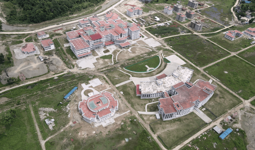 गेटा अस्पतालको विषय नीति तथा कार्यक्रममा, अस्पताल र विश्वविद्यालय सञ्चालन होला ?