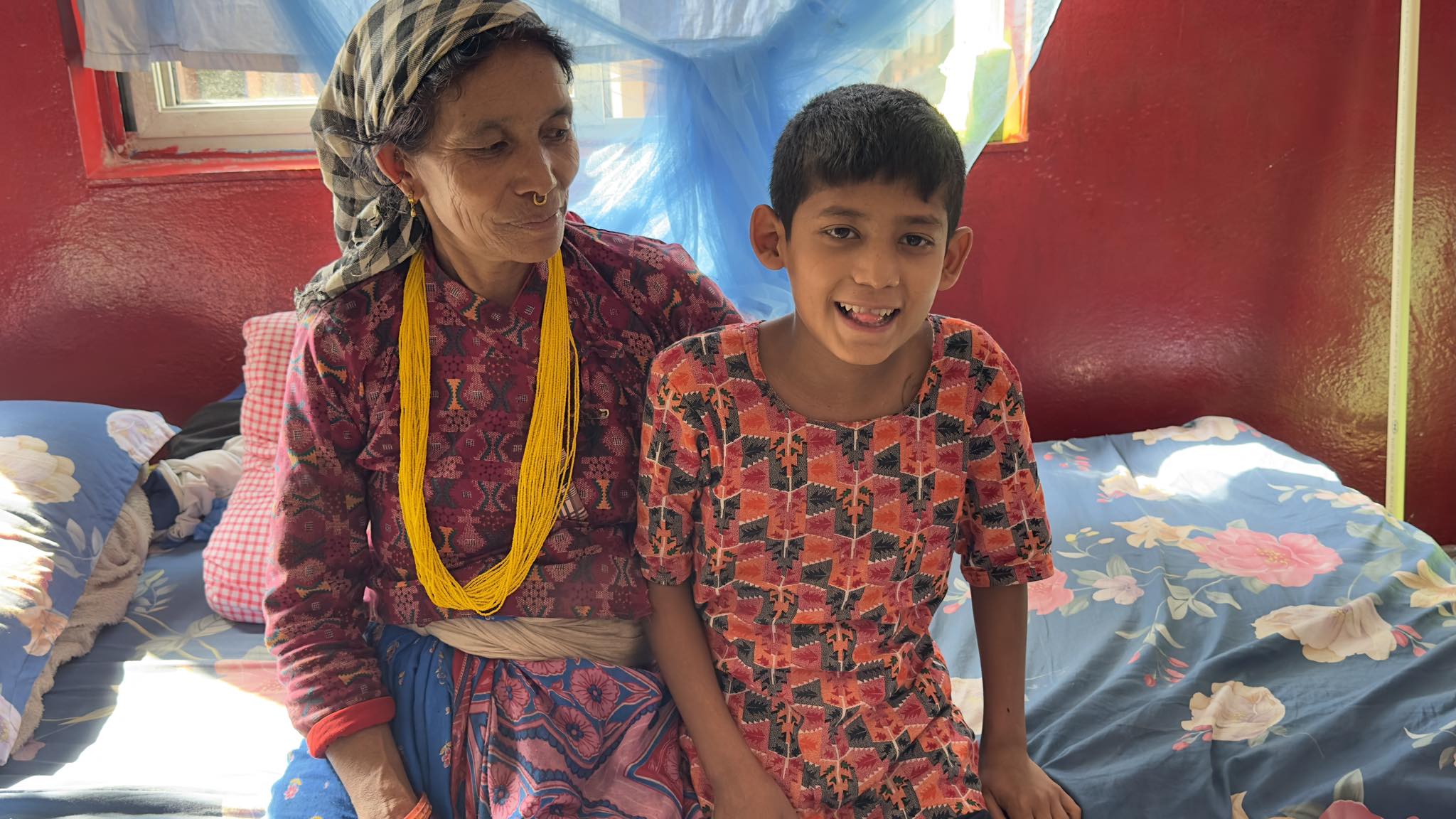 उपचार अभाबमा अलपत्र बाजुराकाे बडिमालिका ५ का ओमु मिजारले पाए उपचार