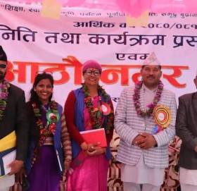 बुढीग‌गामा नगर उपप्रमुख कोशेली कार्यक्रम संचालन गरिने