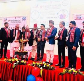 सरकार एनआरएनहरुसँग सहकार्य गर्न प्रतिबद्ध छ : उपप्रधानमन्त्री खड्का