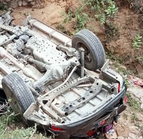 मुगुमा जिप दुर्घटना हुँदा ४ जनाको मृत्यु