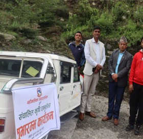 बडिमालिका नगरपालिकाद्वारा कृषि एम्बुलेन्स सञ्चालन