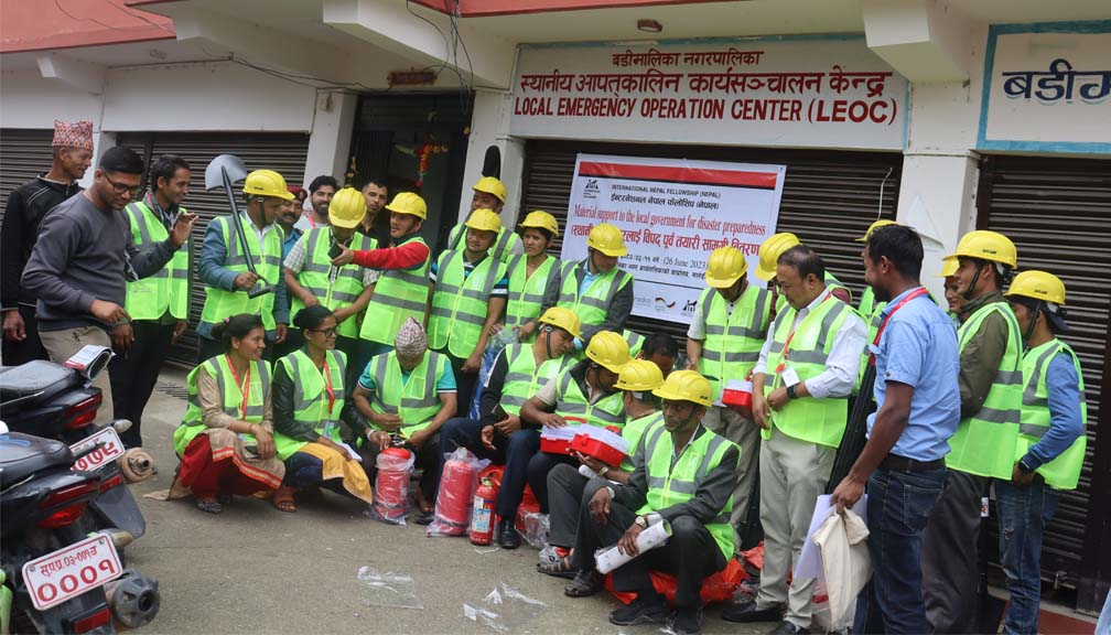 बडिमालिका नगरपालिकामा विपद अभ्यास कार्यक्रम सञ्चालन