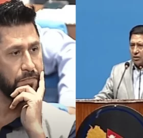 संसदमा गृहमन्त्री श्रेष्ठले गरे रवि लामिछानेको प्रशंसा