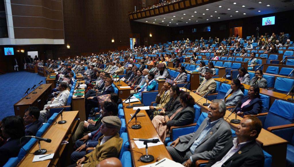 प्रतिनिधि सभाबाट बजेट बहुमतले पारित