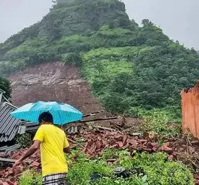 भारतको महाराष्ट्रमा पहिरो जाँदा २७ जनाको मृत्यु, करिब ६० जना बेपत्ता