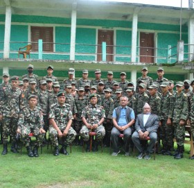 बाजुरामा नेपाली सेनाद्धारा एनसीसी तालिम सञ्चालन