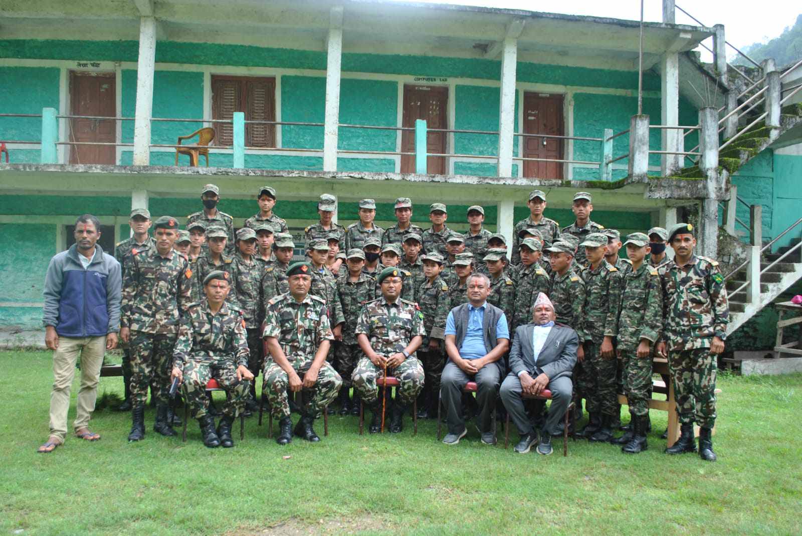 बाजुरामा नेपाली सेनाद्धारा एनसीसी तालिम सञ्चालन