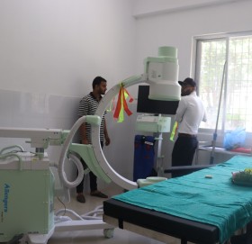 जिल्ला अस्पताल बाजुरामा अत्याधुनिक एक्सरे मेसिनको उद्धाटन