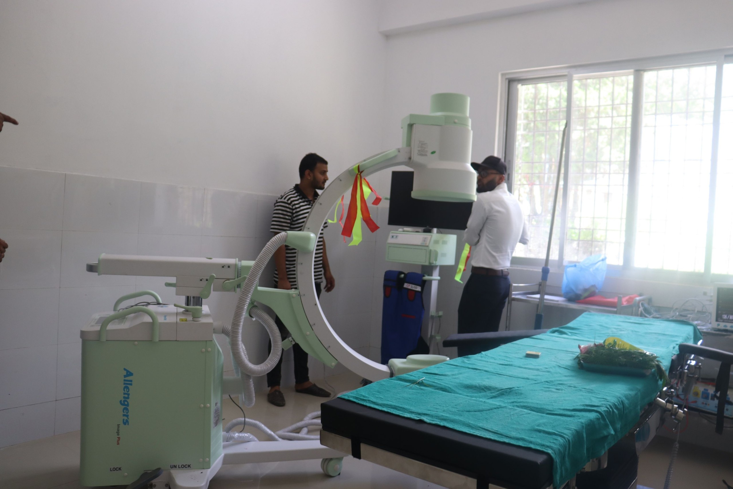 जिल्ला अस्पताल बाजुरामा अत्याधुनिक एक्सरे मेसिनको उद्धाटन