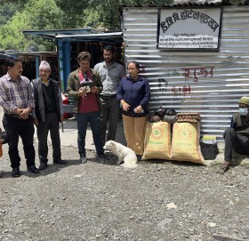 बिचल्ली जगतको परिवारलाइ खाद्यन्न र नगद सहयोग