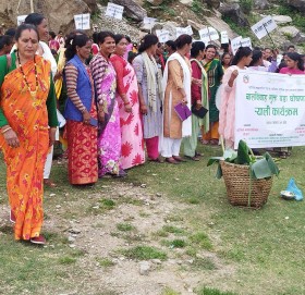 बुढीगंगा नगरपालिका – ४ बालबिवाहमुक्त वडा घोषणा