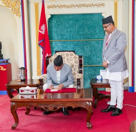 मिटरब्याज सम्बन्धी विधेयक राष्ट्रपतिबाट प्रमाणीकरण