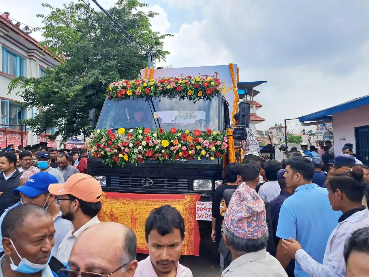 अन्तिम संस्कारका लागि सीता दाहालको पार्थिव शरीर लगियो पशुपति