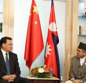 चिनियाँ नेता च्युन र सभामुखबीच भेटवार्ता, ८० लाख युआन सहयोगको घोषणा