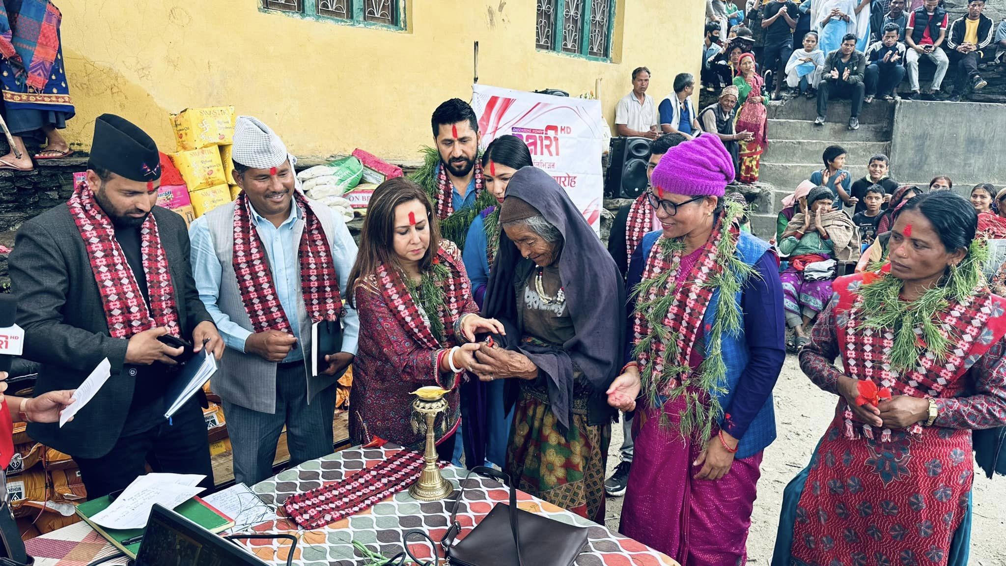 रवि लामिछानेद्धारा नारी टेलिभिजनकाे बाजुराबाट उद्धघाटन