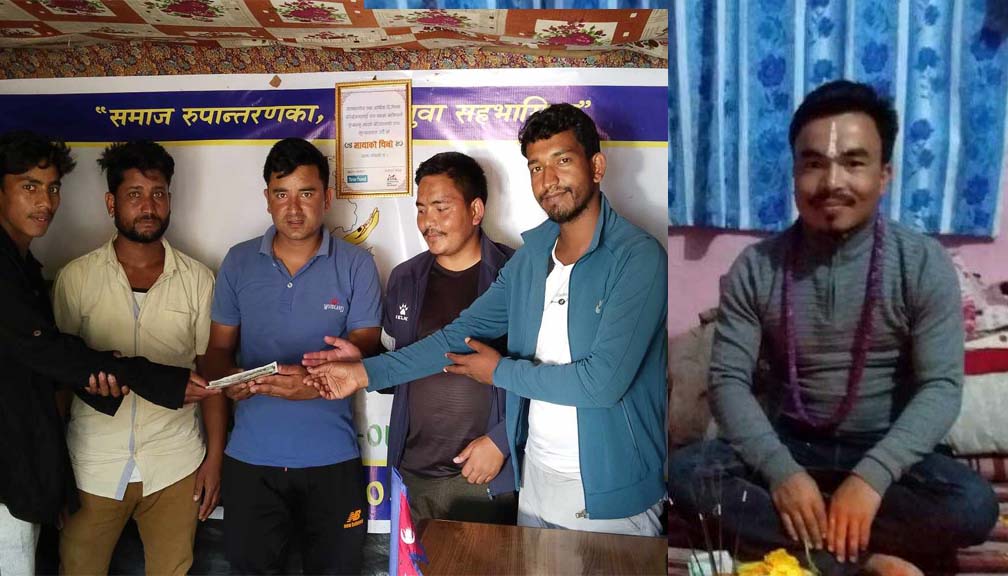 जन्मदिनको अवसरमा रोकायाद्धारा स्टेशनरी सहयोग