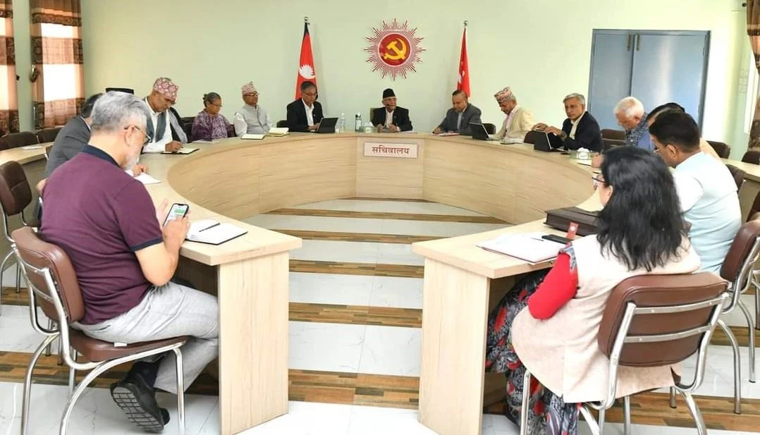 एमाले सचिवालय बैठक बस्दै, यस्ता छन् छलफलका एजेण्डा