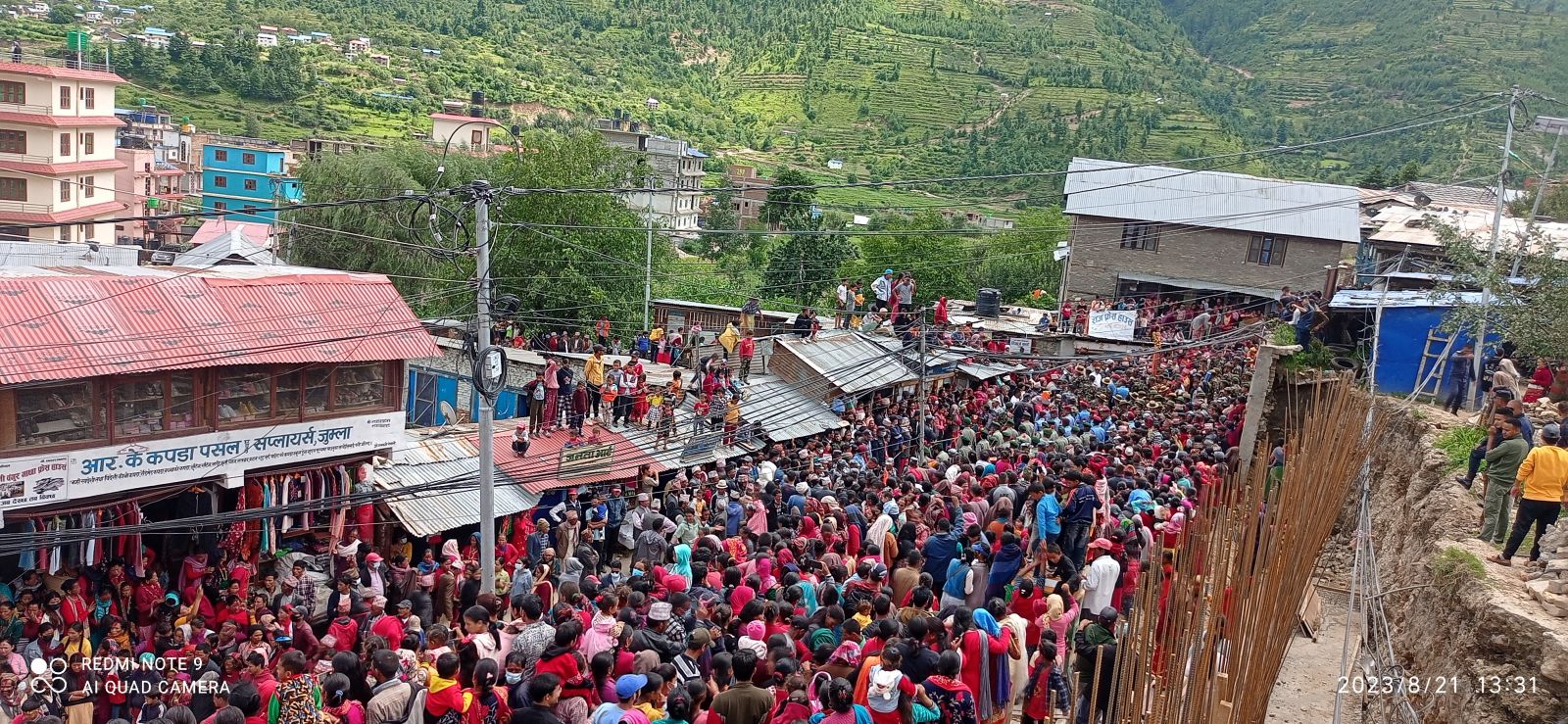 पञ्चेबाजा सहित जुम्लाको सरकारी टोली बाजुराको बडिमालिका प्रस्थान