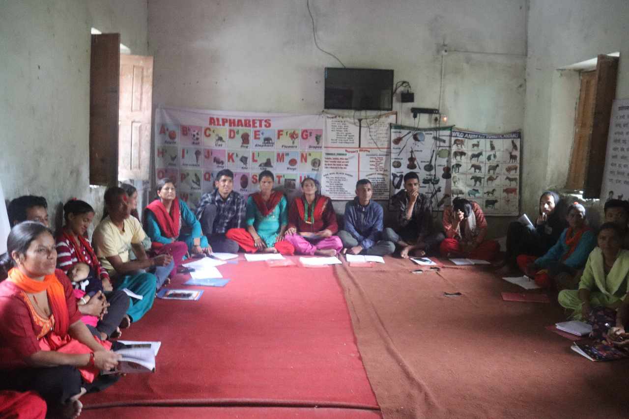 समुदायमा जोडी समुहसंग संवाद कार्यक्रम प्रभावकारी