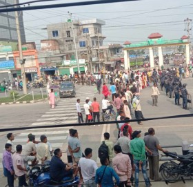 बिरामीको मृत्युपछि धनगढीमा आफन्तको प्रदर्शन