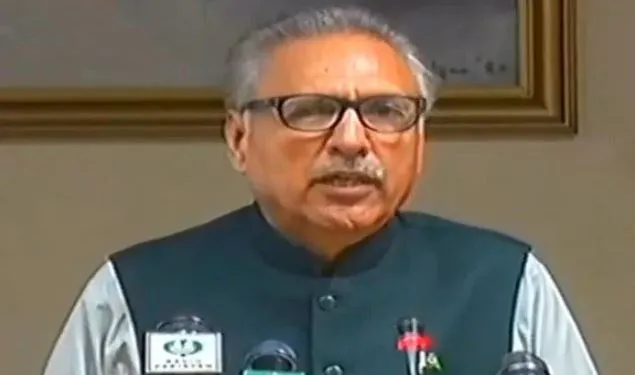 विधेयक प्रमाणीकरण गर्न पाकिस्तानी राष्ट्रपतिबाट अस्वीकार