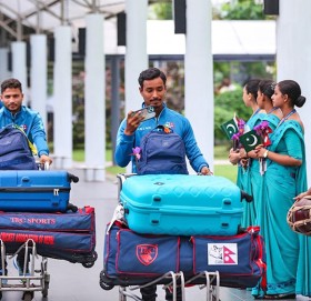 एसिया कपको दोस्रो खेलका लागि श्रीलंका पुग्यो नेपाली टोली