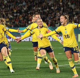 महिला विश्वकप फुटबलमा अष्ट्रेलियालाई हराउँदै स्वीडेन तेस्रो