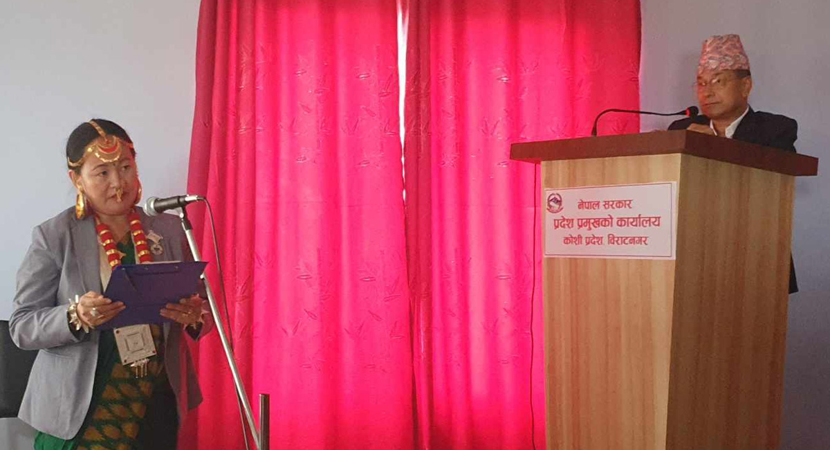 जसपाकी निर्मला लिम्बू कोसी प्रदेशको स्वास्थ्य मन्त्री नियुक्त