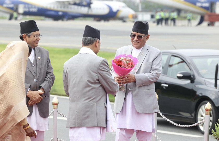 उपराष्ट्रपति यादव चीन प्रस्थान