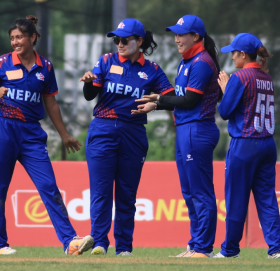 इन्दु बर्माको अलराउण्ड प्रदर्शनमा कुवेतमाथि नेपालको जित