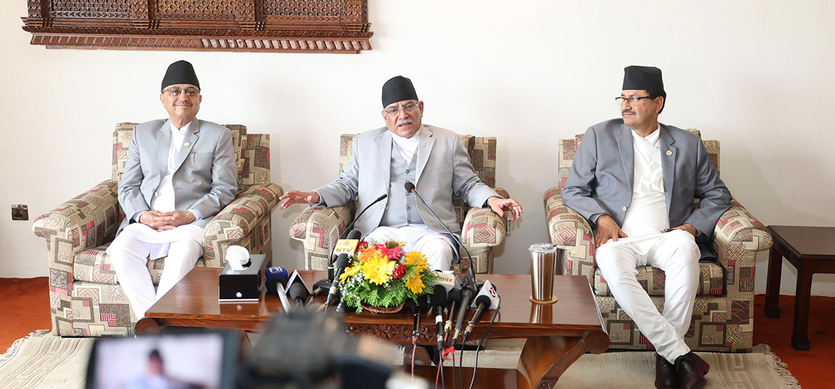 नेपाल र चीनबीचका सबै नाका खोल्ने सहमति भएको छ : प्रधामन्त्री दाहाल