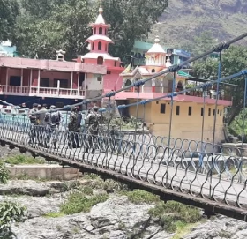 नेपाल–भारतको झुलाघाट नाका बन्द