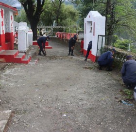 संविधान दिवसको अवसरमा मालिका मन्दिर सरसफाई कार्यक्रम