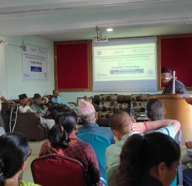 अपाङ्गता भएका तथा संकटासन्न ब्यक्तीको पहुँचमा आधारीत परियोजनाको आरम्भ