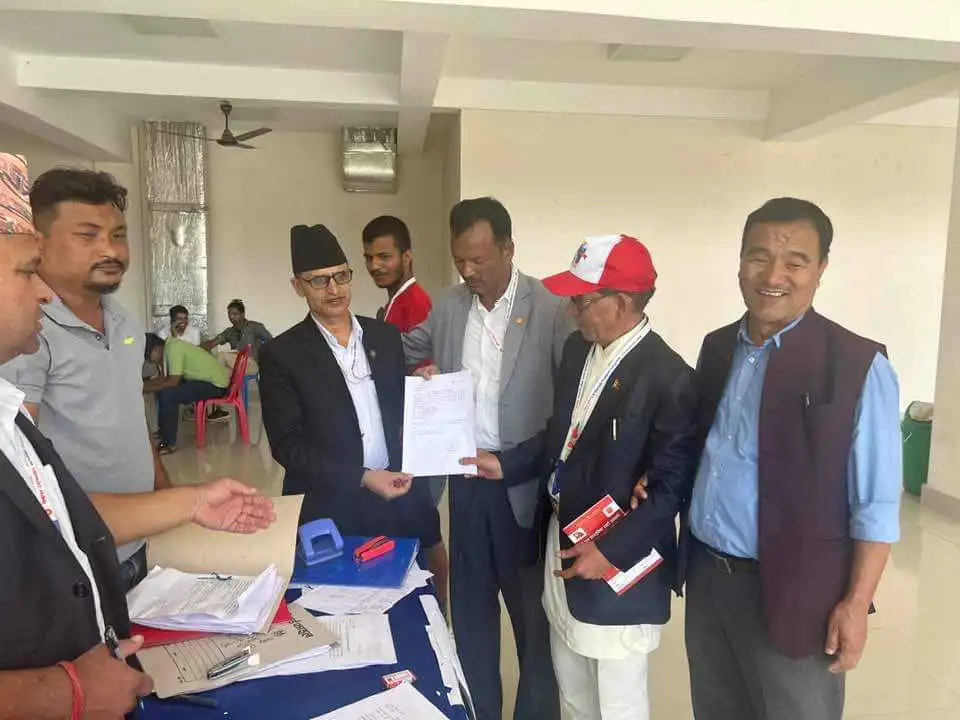 कर्णाली एमाले : अध्यक्षका दुई दाबेदारले लिए उम्मेदवारी फिर्ता