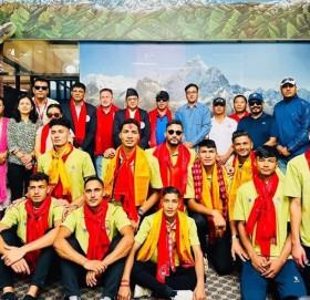 एसियाड पुरुष भलिबलमा नेपालले आज इरानसँग खेल्दै