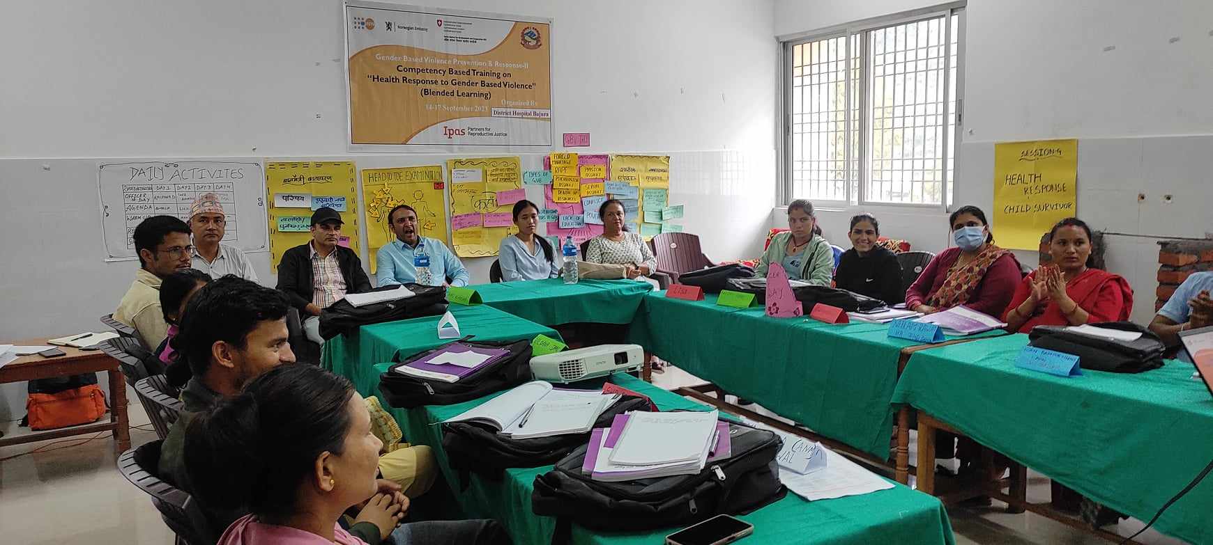 लैङ्गिक हिंसामा स्वास्थ्य क्षेत्रको भूमिका सम्बन्धी ४ दिने तालिम सम्पन्न