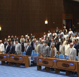 संविधानसभा अध्यक्ष नेम्वाङको निधनमा प्रतिनिधिसभाबाट शोक प्रस्ताव पारित