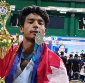 ‘साउथ एशिया कराते कप–२०८०’ मा बझाङका सुदीप प्रथम