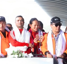 एसियाली खेलकुद: पदक विजेता टोली स्वदेश फिर्ता